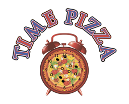 Time Pizza logo.